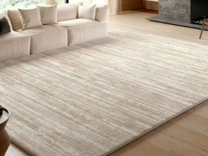 DaVee | Round Carpet Rectangular Carpet Living Room Rugs Cream Color Indoor Soft Carpet Mat Area Rug Imitation cashmere Large Waterproof Carpet