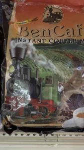 กาแฟรถไฟ Ben Cafe ขนาดบรรจุ  50 ซอง รดชาดหอมลมุ่น