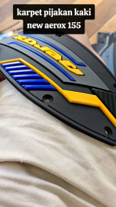 Karpet Aerox NEW 155: Pijakan Kaki Yamaha Aerox