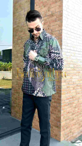 Bodhisattva Batik Pria Lengan Panjang Ukuran M L XL XXL