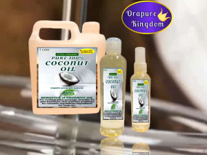 COCONUT OIL PURE ORAPURE KINGDOM 100ML 250ML 500ML 1 LITER