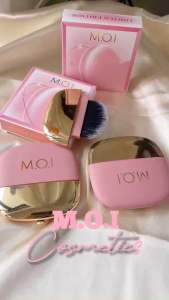 Phấn Má Hồng M.O.I Cosmetics Hồ Ngọc Hà Hạt Phấn Nano Siêu Nhuyễn Mịn Ửng Hồng Tự Nhiên Bám Màu Lâu Trôi Thiết Kế Cọ Rời Nam Châm Hút