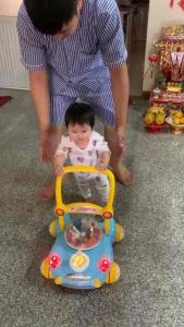 รถผลักเดิน รถหัดเดิน มีเสียง มีไฟ สำหรับเด็ก 1 ขวบขึ้นไป BB-7621