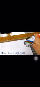 SƠN PHUN MÀU ĐEN CHỊU NHIỆT 660 NOTOKYO