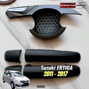 Paket Cover Handle Door Outer Pintu Tank Cover Suzuki Ertiga 2011-2017 Hitam