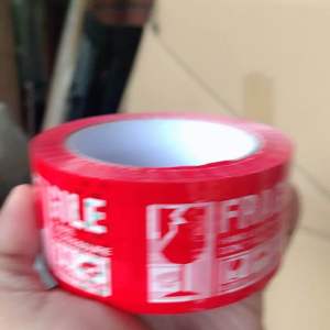 Fragile Tape Red 2x100m