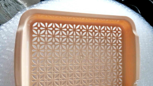 DULANG MINUMAN BESERTA PENAPIS/ DULANG PLASTIK/ DUYTAN RECTANGLE TRAY WITH FILTER