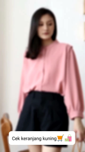 Blouse crincle premium termurah / kemeja wanita formal / blouse wanita