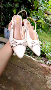 N3 Shoes Permata Bambu: Sepatu Heels Wanita Elegan 3cm