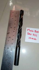 Mata bor besi HSS diameter 10 mm