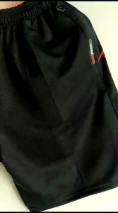 Celana sporty black jersey olahraga Premium/ Celana lari running/ Gym jersey hitam/ kolor Bola / Celana fitnes / Badminton / Celana futsal resleting / Celana hitam