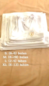 kaos kutang bayi remaja dewasa