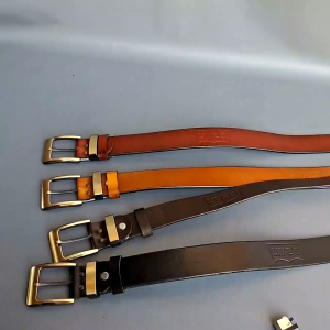 Ikat pinggang pria kulit sapi asli dijamin kualitas terbaik dan bergaransi