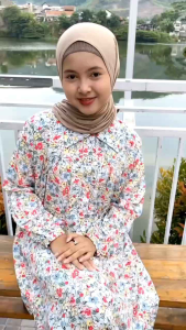 Setelan Anak Perempuan Remaja Cutetrik Oneset Long Tunik