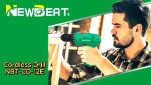 New Beat 12V Mesin Bor Baterai Tangan Driver Cordless Drill Battery Screwdriver Set