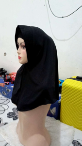 RSA Jilbab Bergo Khimar Kerudung Penguin Spandek Jersey Premium High Quality Bergo Daily Jersey Menutup Dada
