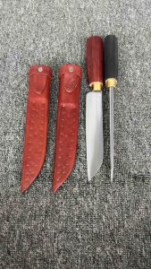 Pisau super tebal sarung kulit pisau daging pisau duren