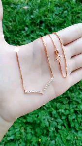 KALUNG KOYE ITALI DAN NORI + MP LISTRING ( KALUNG FUZI) / KALUNG PERAK ASLI SILVER 925 LAPIS EMAS/ KALUNG FASHION WANITA TERBARU