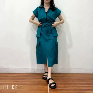 ZIIPPER SKIRT SET: Desain Gaya Kasual & Bahan Nyaman