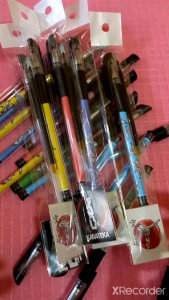 6 Pcs Bolpoin Motif Karate beda Warna + tambahan isi Stiker dan Bonus Stiker HP Anti Air