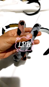 Bando Rambut Kepang Kain / Bandana / Headband Random