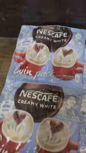 Nescafe Creamy White Regular /Sugar Free/Creamy Latte Twin Pack10packs(2x25.5g) /5packs (2x25.5g)