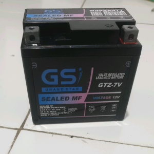 Aki Kering Motor GS Grandstar untuk Motor Seperti Nmax Lexi Type GTZ-7V