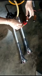 Klakson Angin Byeng2 12-24 V Merk Cicada Membran Timbul