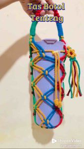 Tas Botol Tumbler Tali Double free KeyChain Gantungan Kunci