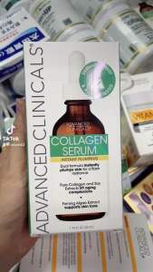 [Mỹ] Serum Collagen 52ml Advanced Clinicals phục hồi da giảm các nếp nhăn và giúp da mịn mượt