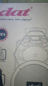 Speaker Bluetooth Dat Dt 1225