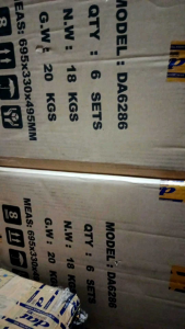 speaker karaoke dat DT 1509 X2 with trolley and bluetooth system