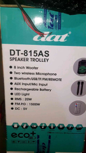 speaker karaoke dat DT 815AS Free mic 2bh ORIGINAL