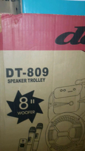 speaker portable dat DT 809 Original mic 2 wirelles
