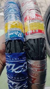 Sepasang Ban Luar Motor Supra Shogun Smas Ukuran 250 & 275 Ring 17