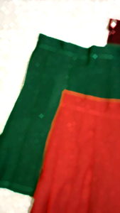 Emerald Green, Red & Maroon Plain Skirt School Uniforms