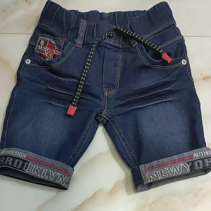 Celana Pendek Jeans Anak Laki-laki 8 Bulan-6 Tahun Soft Jeans Stik Balik Melar Lembut Nyaman di Pakai