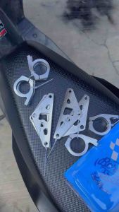 Pangkon lampu depan cnc pnp cb gl megapro tiger ninja