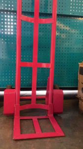 รถเข็น ทางแคบ รถเข็นลังน้ำ น้ำลัง สูง 130 ซม. รับน้ำหนักกว่า 120 กิโลกรัม สีชมพู ทางแคบ สูงพิเศษ