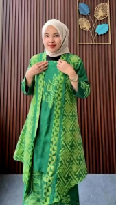 BATIK SET BRANDED PREMIUM SETELAN KEBAYA PREMIUM HIGH QUALITY KAFTAN KEBAYA WANITA BATIK TERBARU SETELAN BATIK MODERN ETNIK MODERN KANTORAN KONDANGAN KANTOR PESTA KARTINI