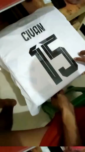 Setelan Jersey Olahraga Anak: Free Nama & Nomor