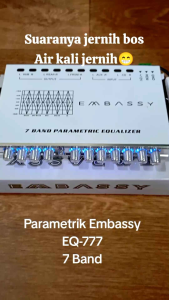 pream embassy 7 band eq 777