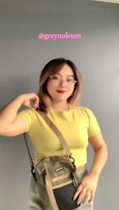 Tas Selempang Slingbag Pria Wanita Greynoleum Saun