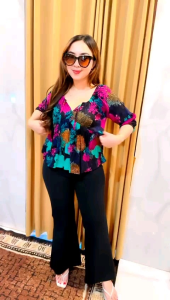 Blouse Wanita / Atasan Wanita Korea Premium / Blouse Narita Linen & Rayon Model Terbaru