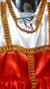 Ms. Russia United Nation costume for girls ages 5 to 12  years old