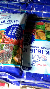 Pupuk NPK Pak Tani 16 16 16 Kemasan ORI 1 kg