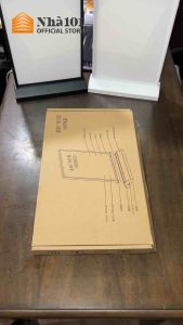 Bảng LED tích điện 2 mặt để bàn menu để bàn 2 mặt kích thước A4