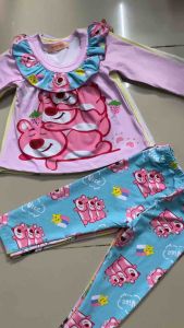 10-40kg bộ dài tay babydoll bé gái thun lạnh bao đẹp mềm mịn với nhiều hình in hot siêu cưng 281