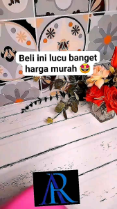 Tempat Tisu Segi 2 Karakter Hello Kitty & Panda Warna Random