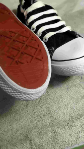 sepatu sekolah hc pendek ob hitam putih sepatu sekolah murah